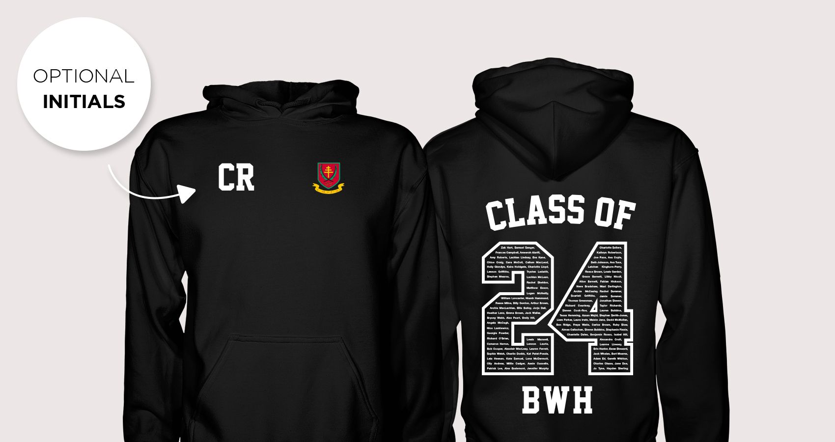 Blessed William Howard Catholic High School Leavers Hoodies 2024 null