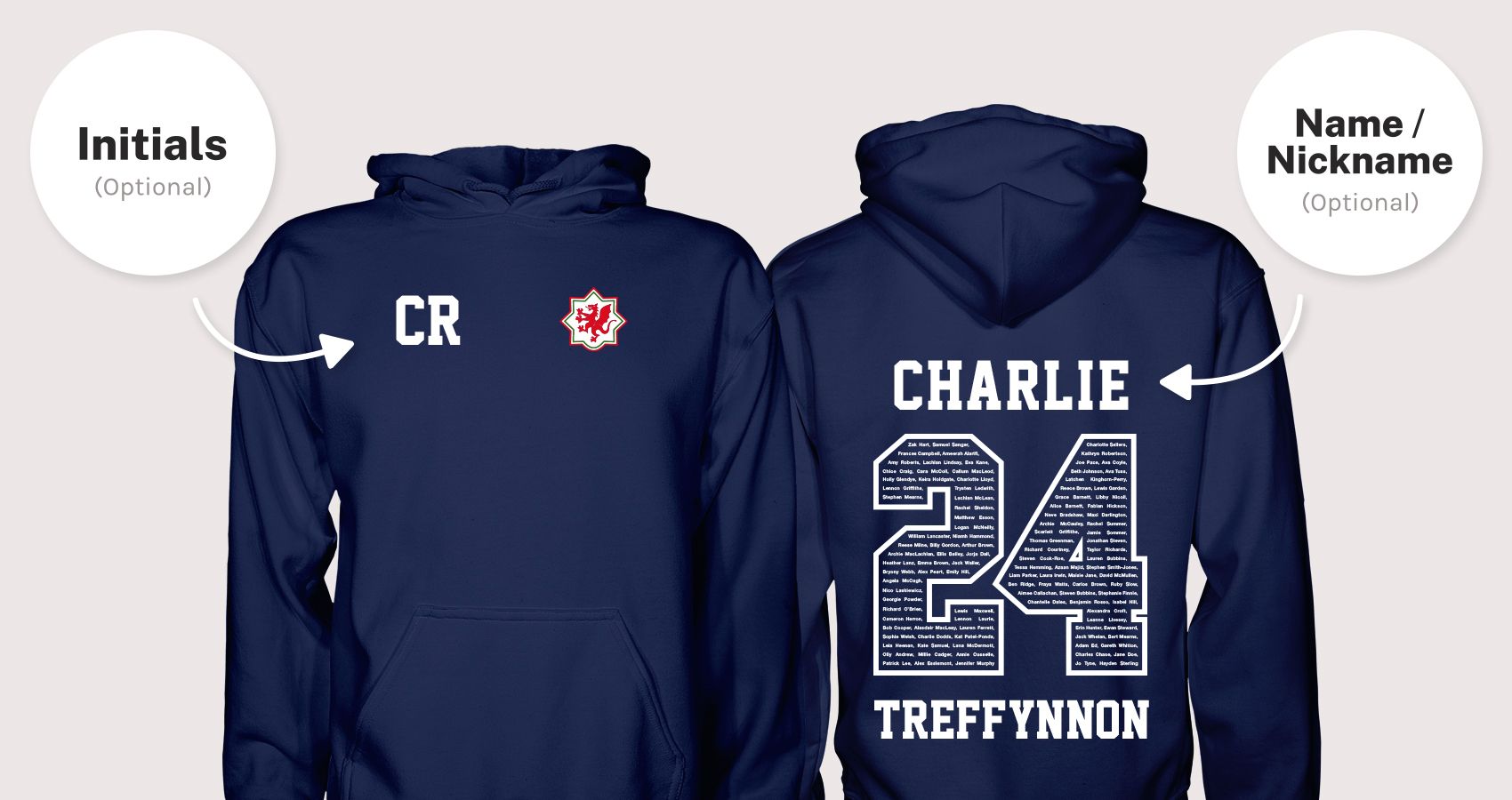 Ysgol Treffynnon Leavers Hoodies 2024 null