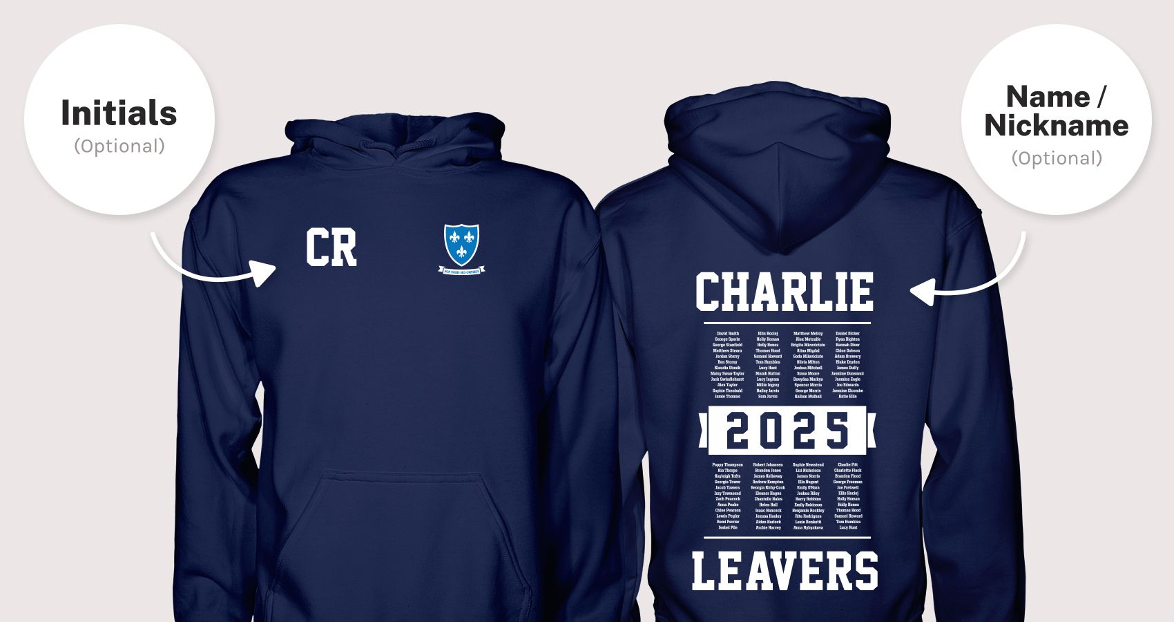 Soham Village College Leavers Hoodies 2025 Pullover